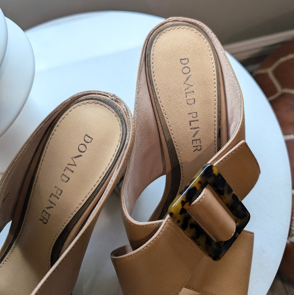 Donald J Pliner chunky heels size 8.5 - Picture 3 of 7